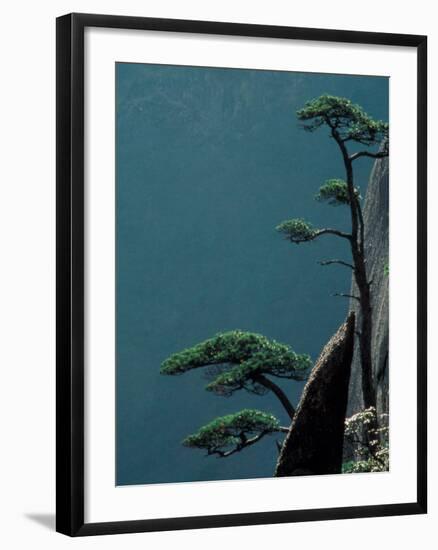 Landscape of Mt. Huangshan (Yellow Mountain), China-Keren Su-Framed Premium Photographic Print