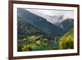 Landscape of Pilva River, Jajce, Bosnia.-Keren Su-Framed Photographic Print