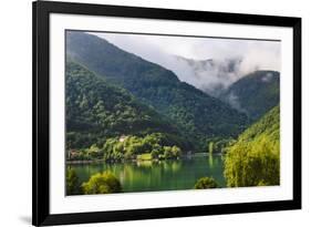 Landscape of Pilva River, Jajce, Bosnia.-Keren Su-Framed Photographic Print