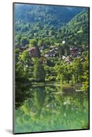 Landscape of Pliva River, Jajce, Bosnia and Herzegovina-Keren Su-Mounted Photographic Print