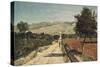 Landscape of Provence. View of Saint-Saturnin-Les-Apt-Paul Camille Guigou-Stretched Canvas