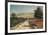 Landscape of Provence. View of Saint-Saturnin-Les-Apt-Paul Camille Guigou-Framed Giclee Print