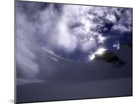 Landscape of Shishapangma, Tibet-Michael Brown-Mounted Premium Photographic Print