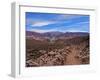 Landscape of surrounding mountains, Tilcara, Jujuy Province, Argentina, South America-Karol Kozlowski-Framed Photographic Print