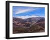 Landscape of surrounding mountains, Tilcara, Jujuy Province, Argentina, South America-Karol Kozlowski-Framed Photographic Print