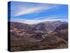 Landscape of surrounding mountains, Tilcara, Jujuy Province, Argentina, South America-Karol Kozlowski-Stretched Canvas