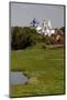 Landscape of Suzdal and the Cathedral of the Nativity in Distance, Suzdal, Russia-Kymri Wilt-Mounted Photographic Print