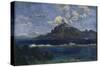 Landscape of Te Vaa-Paul Gauguin-Stretched Canvas