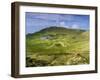 Landscape of the Caldeirao do Corvo, Corvo, Azores, Portugal, Atlantic, Europe-Karol Kozlowski-Framed Photographic Print