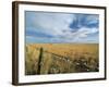 Landscape of the Great Wide Open Spaces of the Prairies, in the South West of North Dakota, USA-Robert Francis-Framed Photographic Print