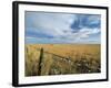 Landscape of the Great Wide Open Spaces of the Prairies, in the South West of North Dakota, USA-Robert Francis-Framed Photographic Print