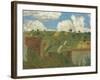 Landscape of the Ile-De-France, 1894-Edouard Vuillard-Framed Art Print