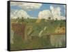 Landscape of the Ile-De-France, 1894-Edouard Vuillard-Framed Stretched Canvas