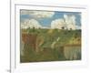 Landscape of the Ile-De-France, 1894-Edouard Vuillard-Framed Art Print