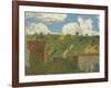 Landscape of the Ile-De-France, 1894-Edouard Vuillard-Framed Art Print