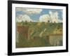 Landscape of the Ile-De-France, 1894-Edouard Vuillard-Framed Art Print