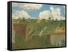 Landscape of the Ile-De-France, 1894-Edouard Vuillard-Framed Stretched Canvas