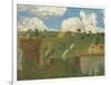 Landscape of the Ile-De-France, 1894-Edouard Vuillard-Framed Art Print