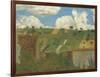 Landscape of the Ile-De-France, 1894-Edouard Vuillard-Framed Art Print