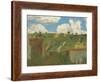 Landscape of the Ile-De-France, 1894-Edouard Vuillard-Framed Art Print