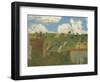 Landscape of the Ile-De-France, 1894-Edouard Vuillard-Framed Art Print