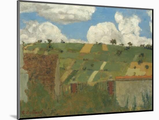 Landscape of the Ile-De-France, 1894-Edouard Vuillard-Mounted Art Print