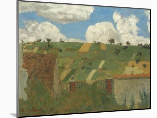 Landscape of the Ile-de-France, c.1894-Edouard Vuillard-Mounted Giclee Print