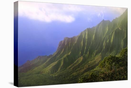 Landscape of the Na Pali Coast Kauai, Hawaii, USA-Jaynes Gallery-Stretched Canvas