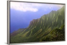 Landscape of the Na Pali Coast Kauai, Hawaii, USA-Jaynes Gallery-Framed Photographic Print
