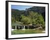 Landscape of the River Ibe Near Vallon Pont De L'Arc in Ardeche, Rhone-Alpes, French Alps, France-Michael Busselle-Framed Photographic Print