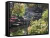 Landscape of Traditional Chinese Garden, Shanghai, China-Keren Su-Framed Stretched Canvas