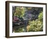 Landscape of Traditional Chinese Garden, Shanghai, China-Keren Su-Framed Premium Photographic Print