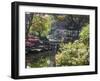 Landscape of Traditional Chinese Garden, Shanghai, China-Keren Su-Framed Photographic Print