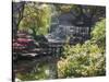 Landscape of Traditional Chinese Garden, Shanghai, China-Keren Su-Stretched Canvas