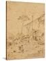 Landscape of Trentino-Francesco Guardi-Stretched Canvas