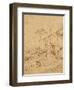 Landscape of Trentino-Francesco Guardi-Framed Giclee Print