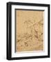 Landscape of Trentino-Francesco Guardi-Framed Giclee Print