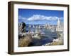 Landscape of Tufa Formations at Mono Lake, California, USA-Richard Nebesky-Framed Photographic Print