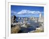 Landscape of Tufa Formations at Mono Lake, California, USA-Richard Nebesky-Framed Photographic Print