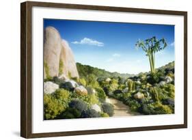 Landscape of Vegetables and Bread-Hartmut Seehuber-Framed Photographic Print