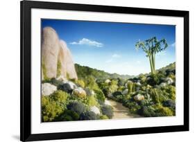 Landscape of Vegetables and Bread-Hartmut Seehuber-Framed Photographic Print