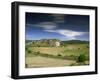 Landscape of Vineyards and Hills Near Neffies, Herault, Languedoc Roussillon, France, Europe-Michael Busselle-Framed Photographic Print