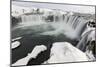 Landscape of waterfalls, Godafoss, Iceland.-Bill Young-Mounted Photographic Print