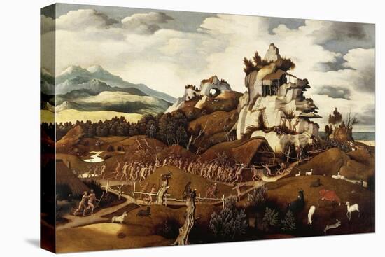 Landscape of West Indies, 1540-Jan Mostaert-Stretched Canvas