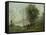 Landscape (Oil on Canvas)-Jean Baptiste Camille Corot-Framed Stretched Canvas