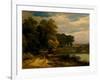 Landscape (Oil on Canvas)-John Syer-Framed Giclee Print