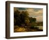 Landscape (Oil on Canvas)-John Syer-Framed Giclee Print