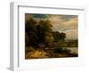 Landscape (Oil on Canvas)-John Syer-Framed Giclee Print