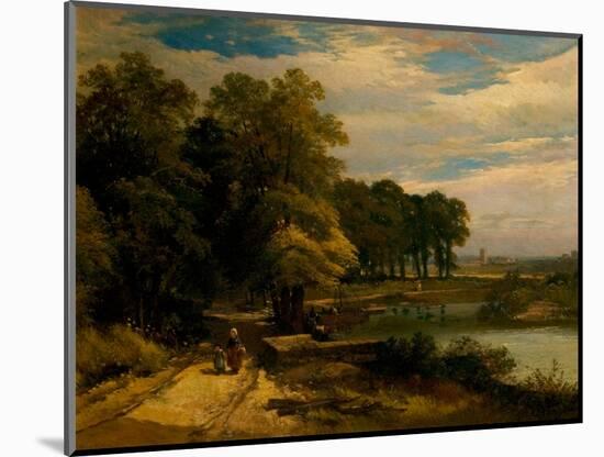 Landscape (Oil on Canvas)-John Syer-Mounted Giclee Print