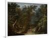 Landscape (Oil on Canvas)-Flemish School-Framed Giclee Print